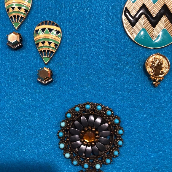 FRAMED JEWELRY ART COLLAGE “MORNING FLIGHT” HANDMADE UNIQUE OOAK GIFT 🎁 IDEA - Picture 8 of 14